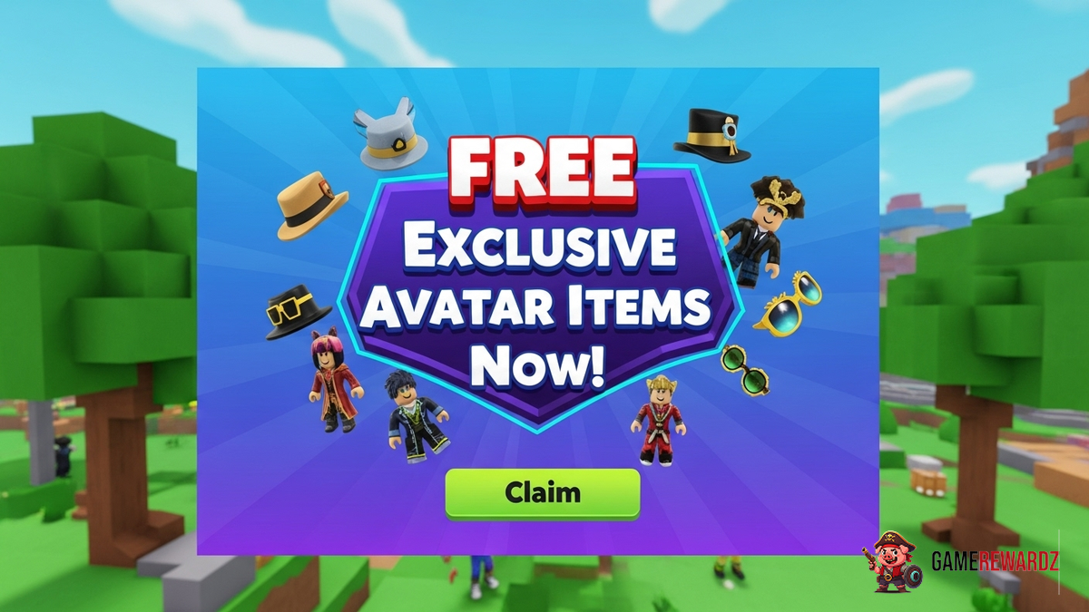 Roblox: FREE Exclusive Avatar Items Now!